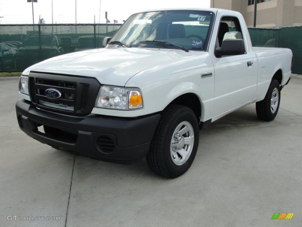 Oxford White 2011 Ford Ranger XL Regular Cab Exterior Photo #47028795