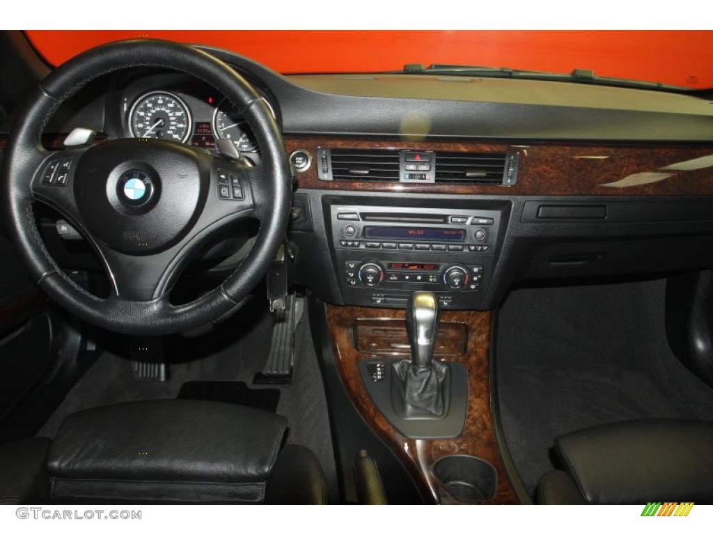 2008 3 Series 328i Convertible - Jet Black / Black photo #5