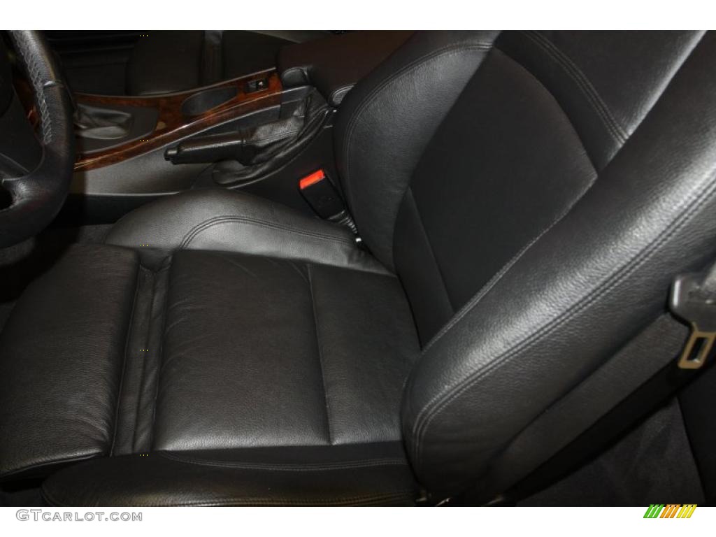 2008 3 Series 328i Convertible - Jet Black / Black photo #6