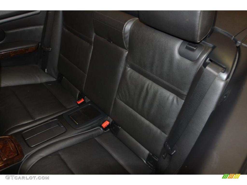 2008 3 Series 328i Convertible - Jet Black / Black photo #7