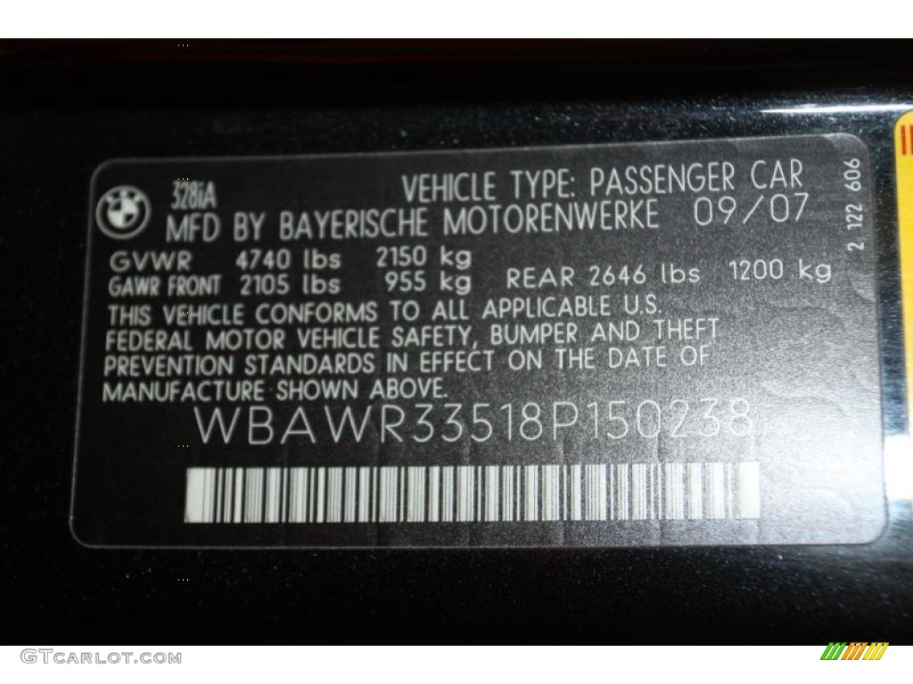 2008 3 Series 328i Convertible - Jet Black / Black photo #8
