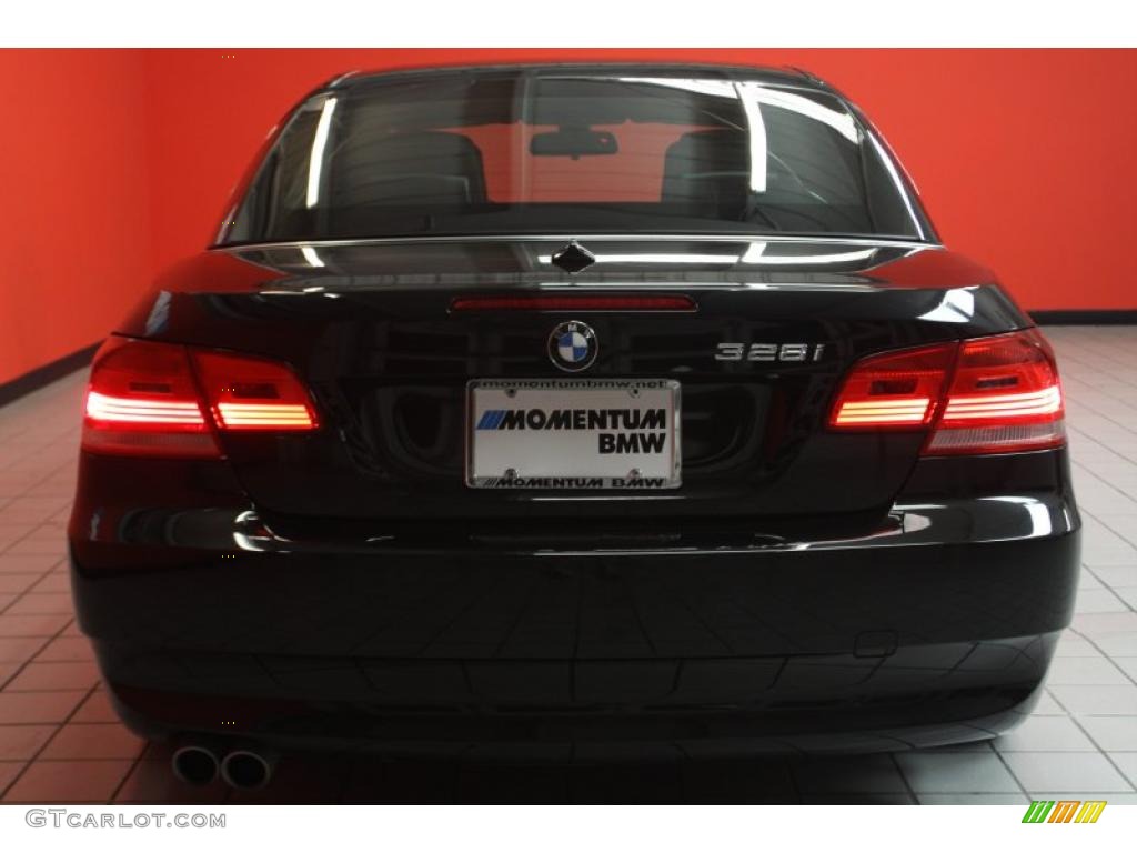 2008 3 Series 328i Convertible - Jet Black / Black photo #20