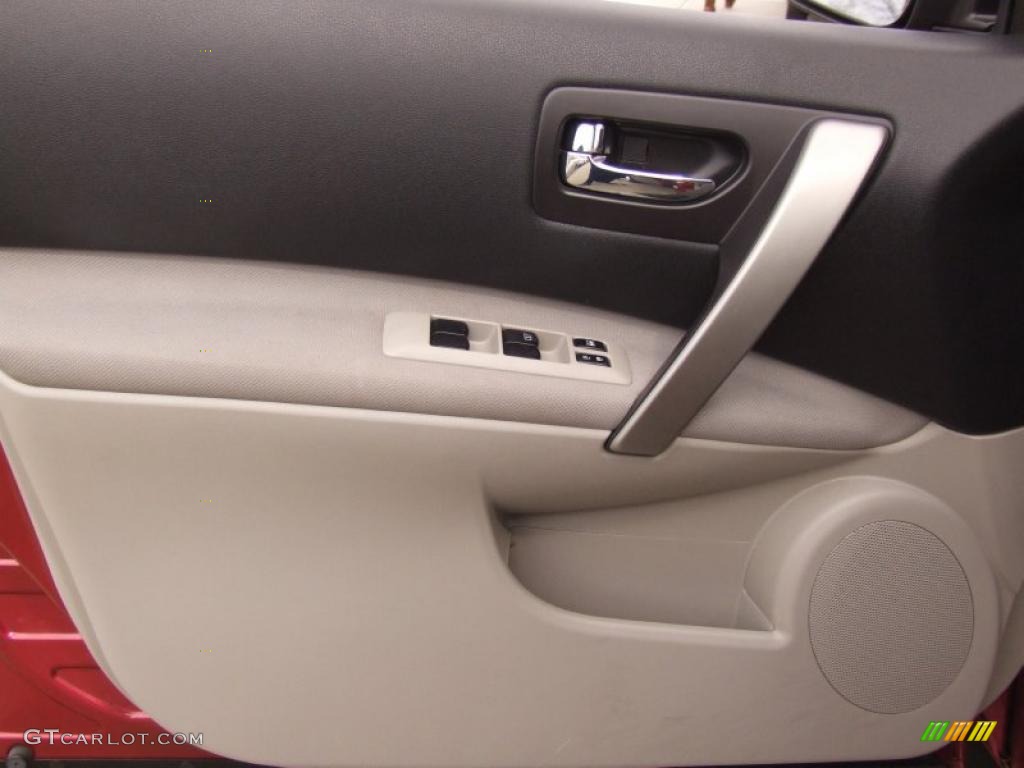2009 Nissan Rogue SL AWD Gray Door Panel Photo #47029755