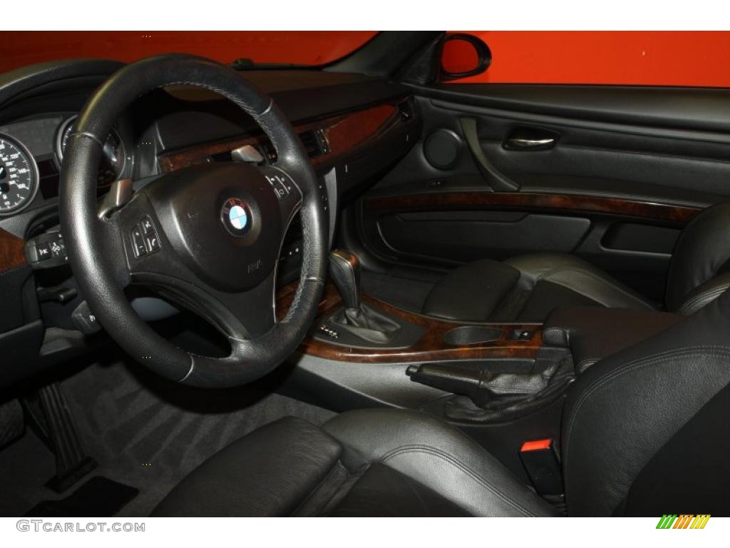 2008 3 Series 328i Convertible - Jet Black / Black photo #44