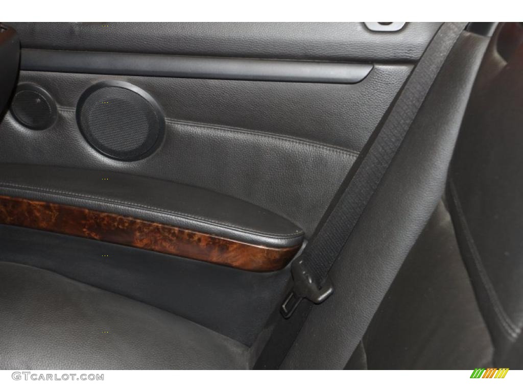 2008 3 Series 328i Convertible - Jet Black / Black photo #46