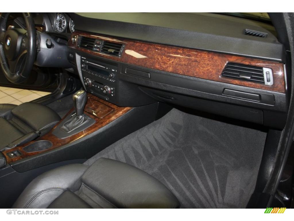2008 3 Series 328i Convertible - Jet Black / Black photo #50