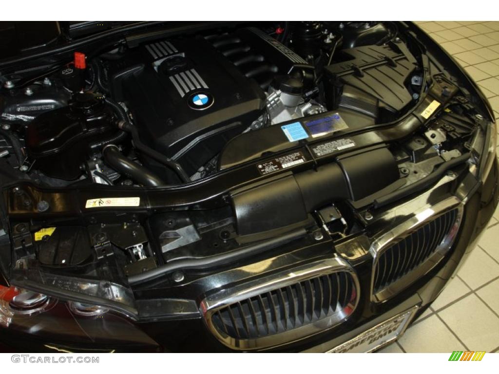 2008 3 Series 328i Convertible - Jet Black / Black photo #52
