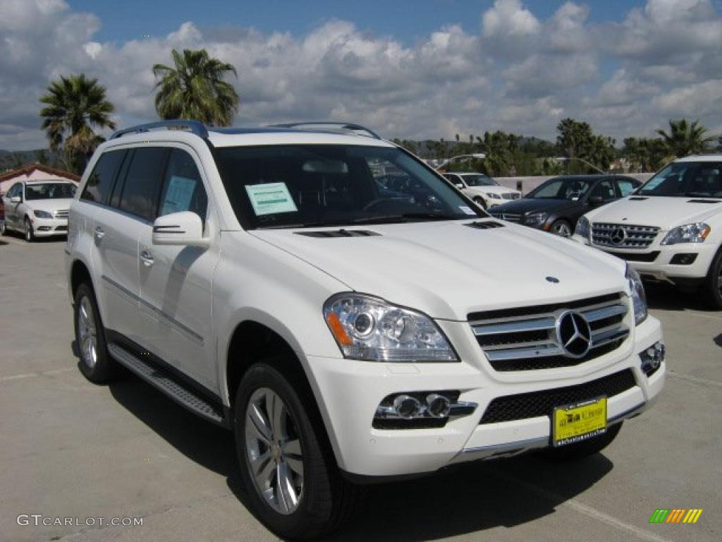 2011 GL 450 4Matic - Arctic White / Black photo #1