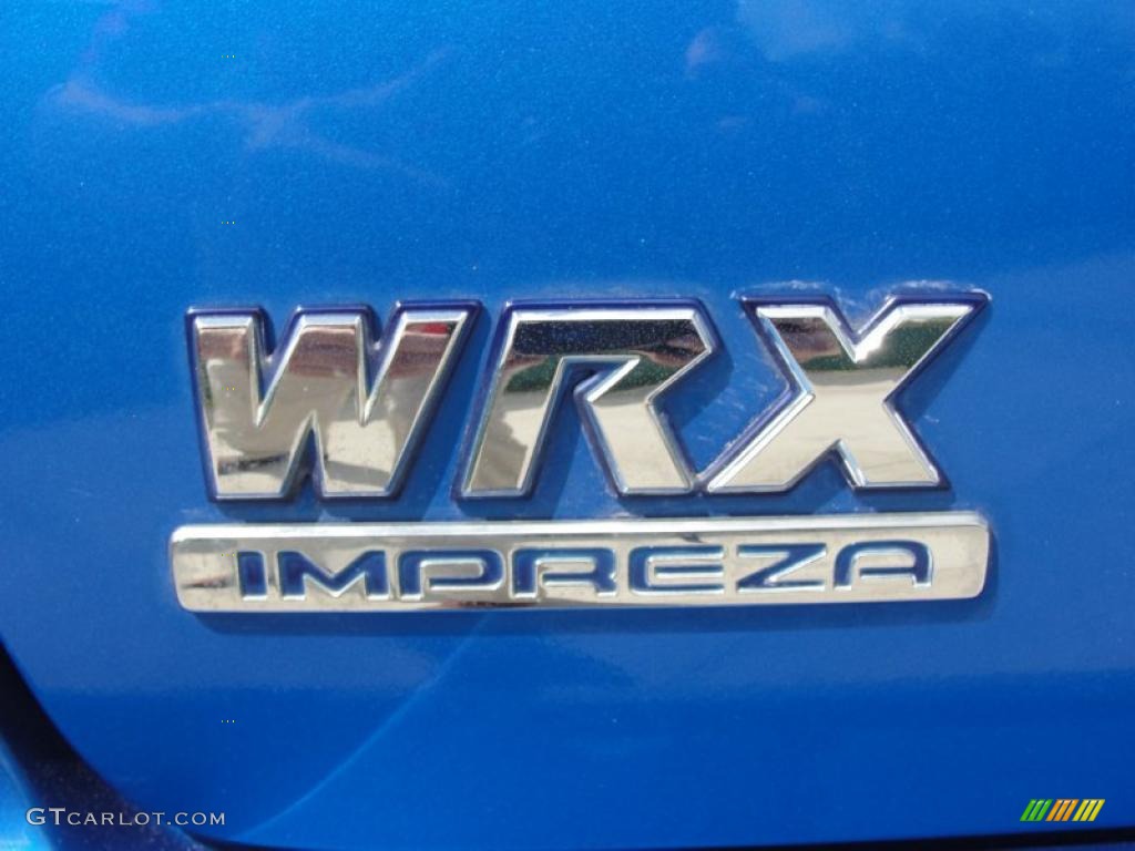 2002 Impreza WRX Sedan - WR Blue Pearl / Black photo #21