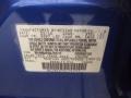 B17: Blue Metallic 2010 Nissan Sentra 2.0 SR Color Code