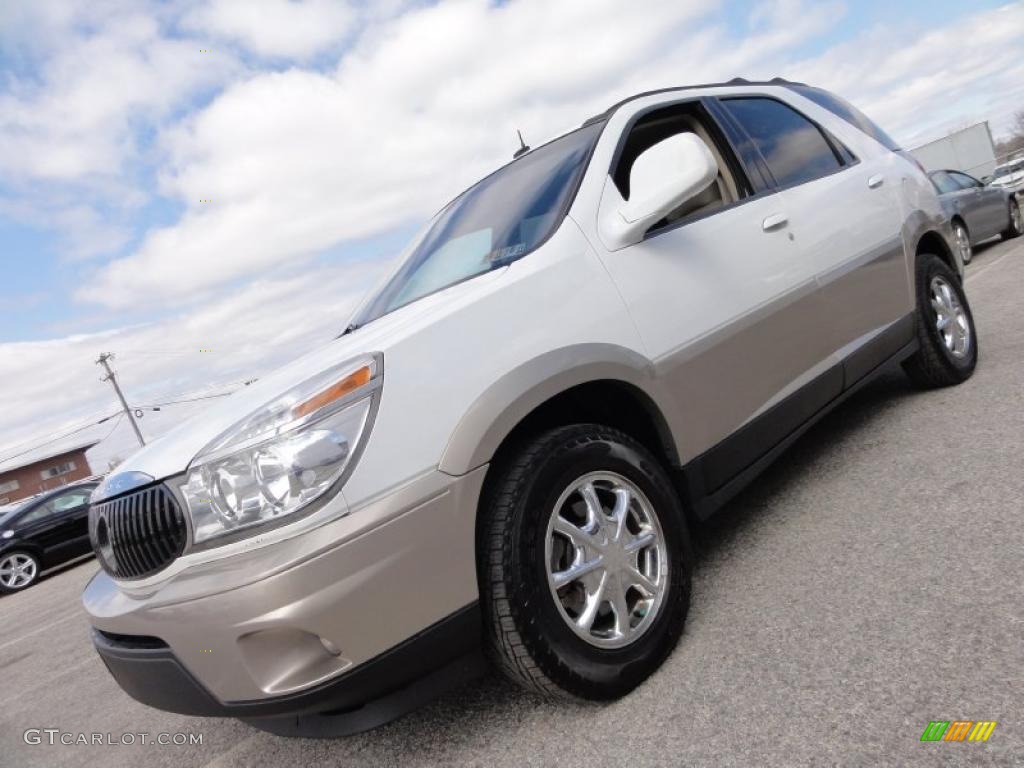 Olympic White Buick Rendezvous