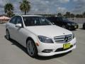 2011 Arctic White Mercedes-Benz C 350 Sport  photo #1