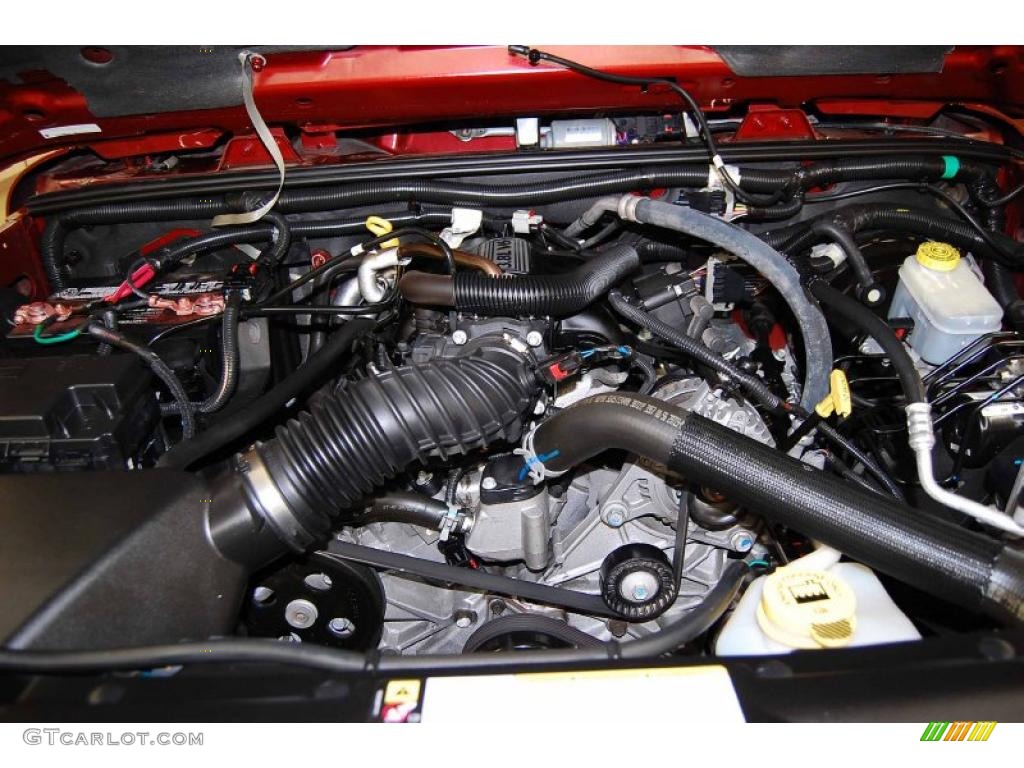 2008 Jeep Wrangler Unlimited Sahara 3.8 Liter SMPI OHV 12-Valve V6 Engine Photo #47032641