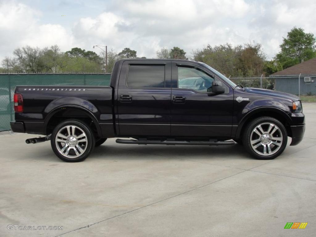 Dark Amethyst 2007 Ford F150 Harley-Davidson SuperCrew Exterior Photo #47032731