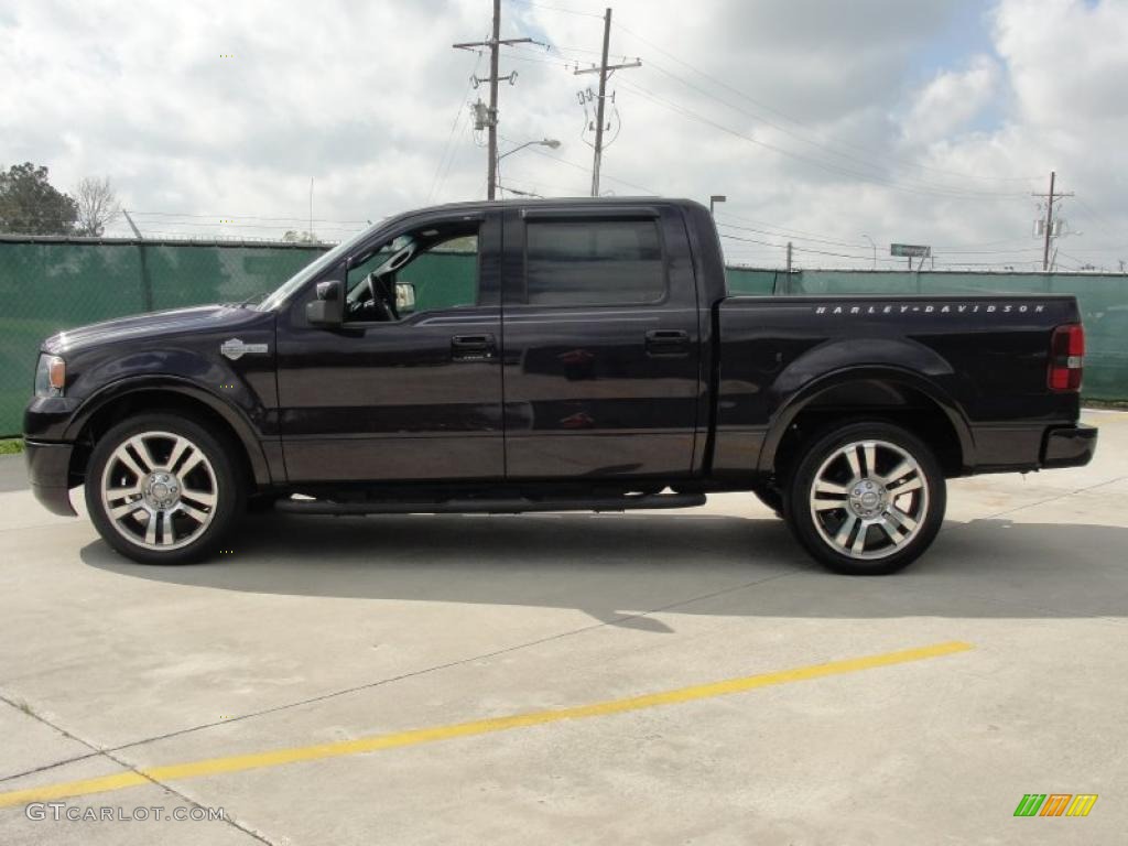 Dark Amethyst 2007 Ford F150 Harley-Davidson SuperCrew Exterior Photo #47032794