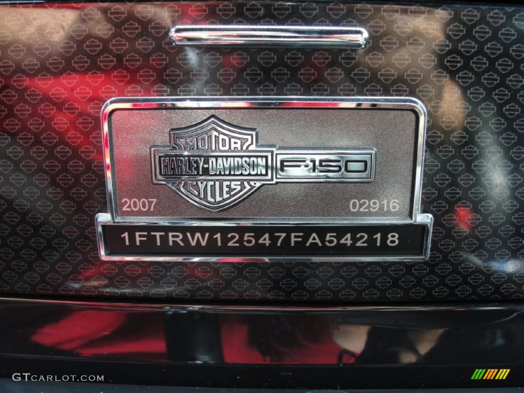 2007 Ford F150 Harley-Davidson SuperCrew Marks and Logos Photo #47033382