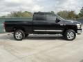 2009 Brilliant Black Crystal Pearl Dodge Ram 2500 Lone Star Quad Cab 4x4  photo #2