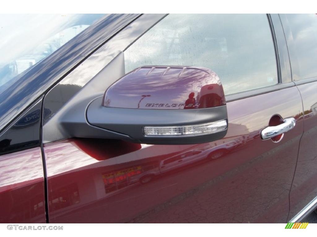 2011 Explorer Limited - Bordeaux Reserve Red Metallic / Medium Light Stone photo #44