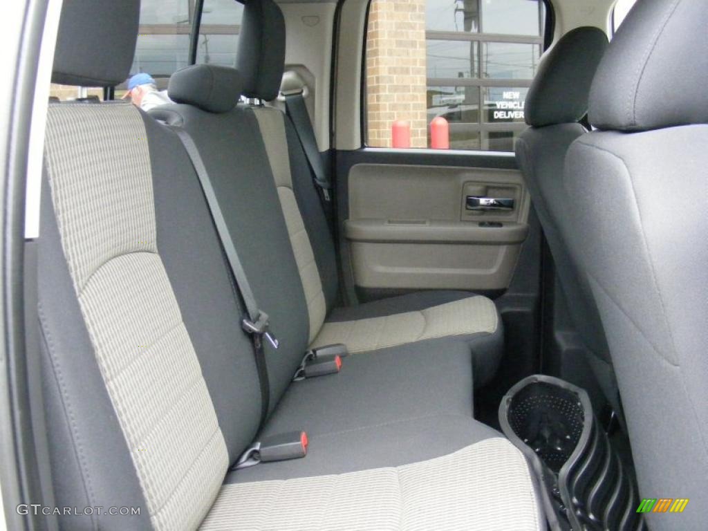Dark Slate Gray/Medium Graystone Interior 2011 Dodge Ram 1500 SLT Quad Cab 4x4 Photo #47036343