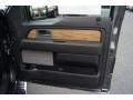 Black 2011 Ford F150 Lariat SuperCrew 4x4 Door Panel