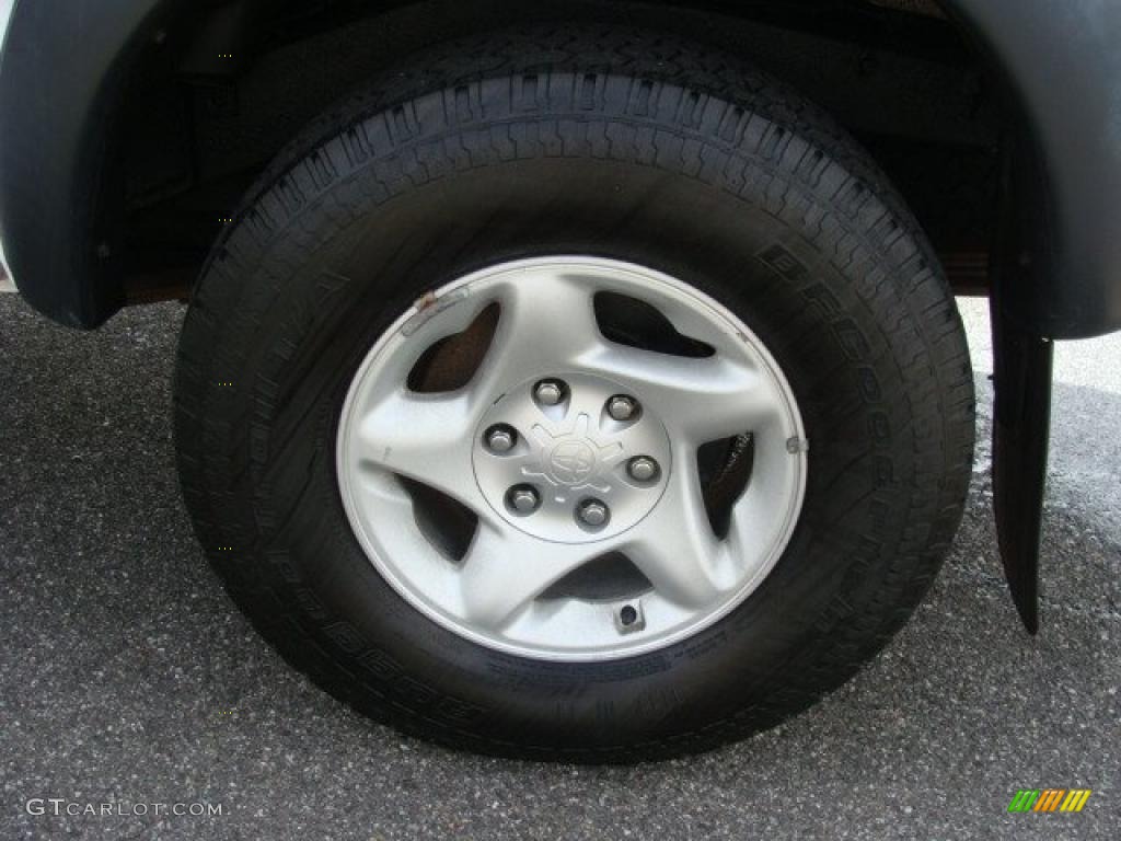 2003 Tacoma V6 TRD Double Cab 4x4 - Super White / Oak photo #14