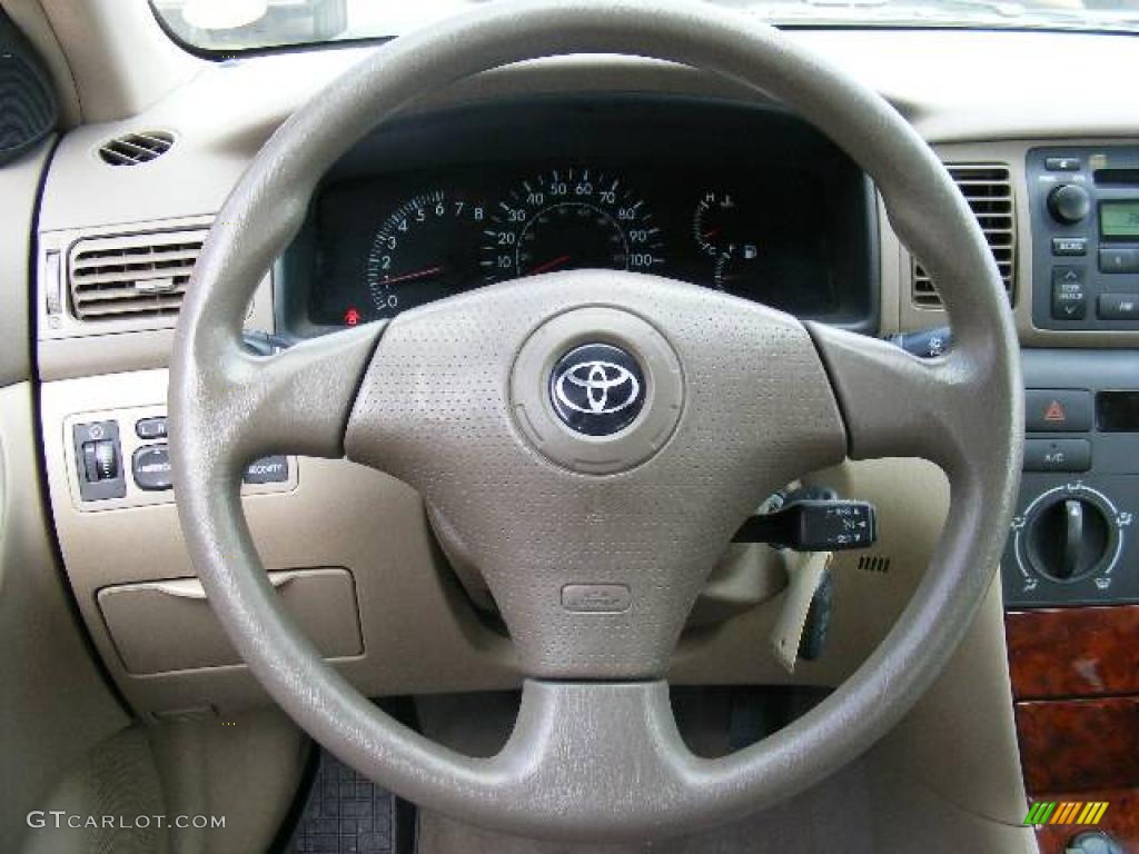 2006 Corolla LE - Desert Sand Mica / Beige photo #15