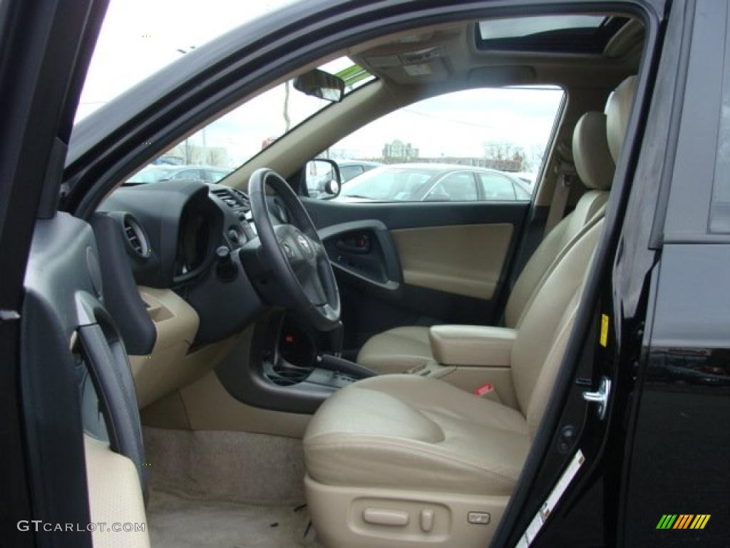 Sand Beige Interior 2010 Toyota RAV4 Limited 4WD Photo #47037315