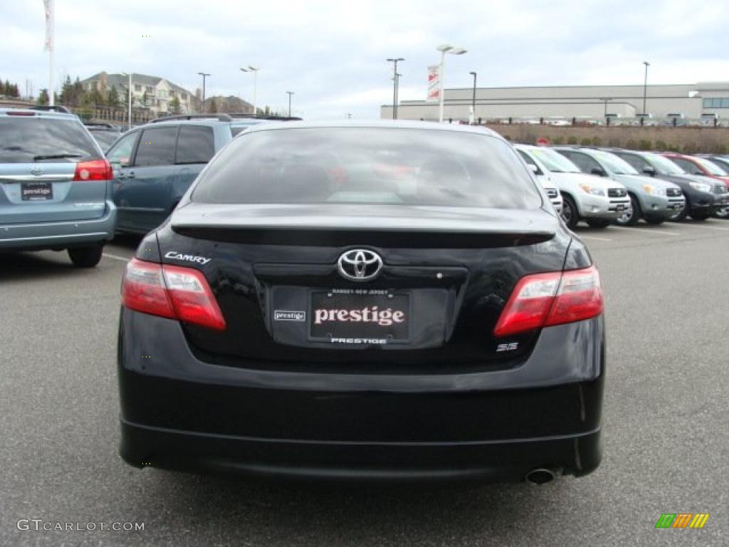 2009 Camry SE - Black / Charcoal photo #5