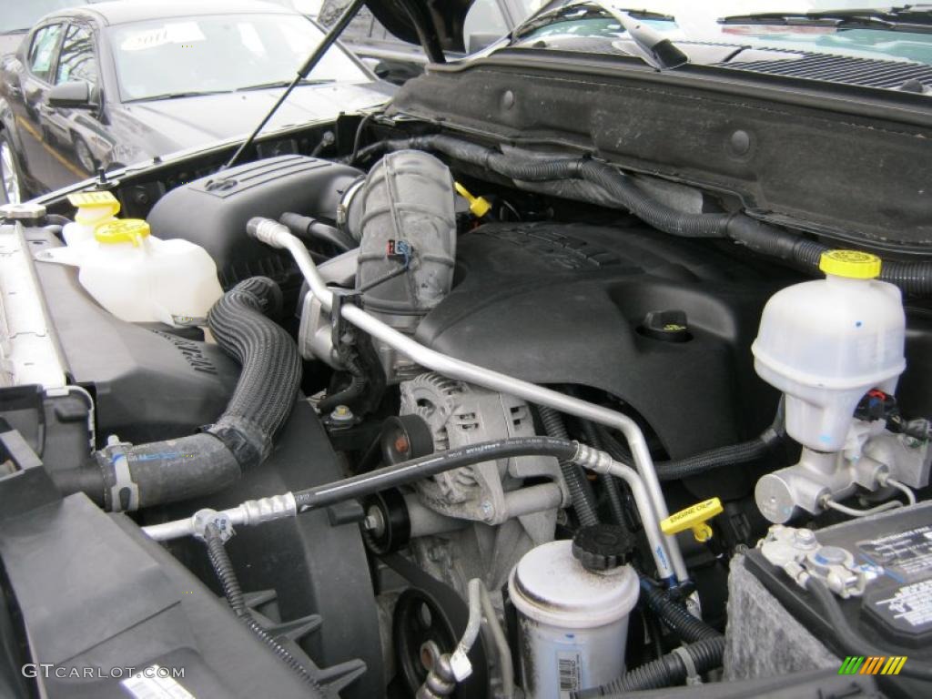 2009 Dodge Ram 2500 Big Horn Edition Quad Cab 4x4 5.7 Liter HEMI OHV 16-Valve VVT V8 Engine Photo #47037693