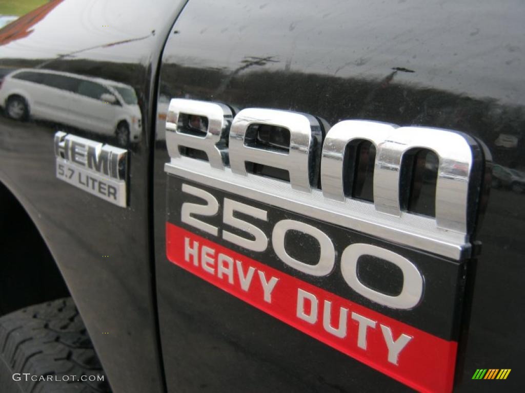 2009 Dodge Ram 2500 Big Horn Edition Quad Cab 4x4 Marks and Logos Photo #47037906