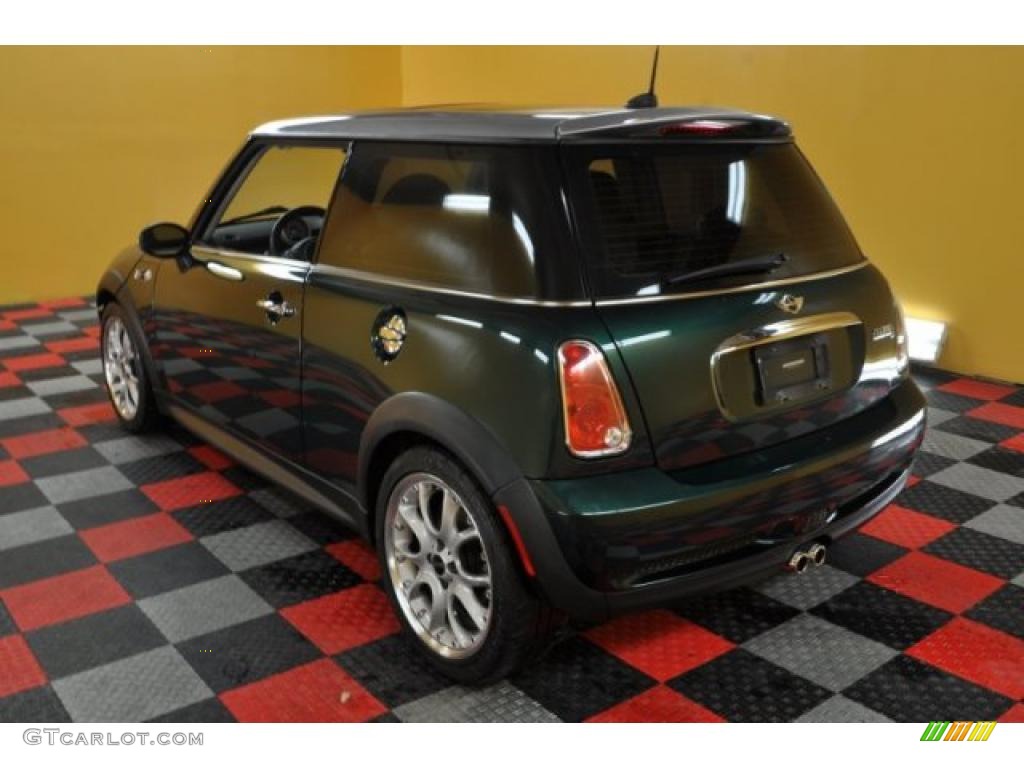 2006 Cooper S Hardtop - British Racing Green Metallic / Panther Black photo #2