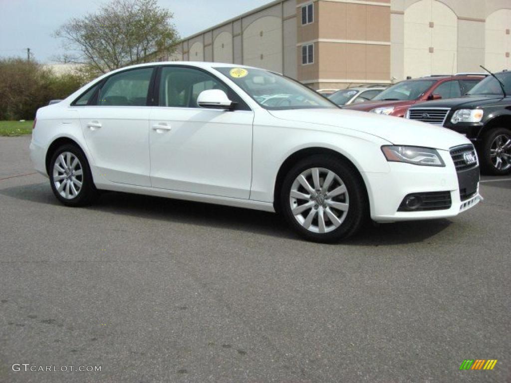 Ibis White 2009 Audi A4 2.0T Sedan Exterior Photo #47038161