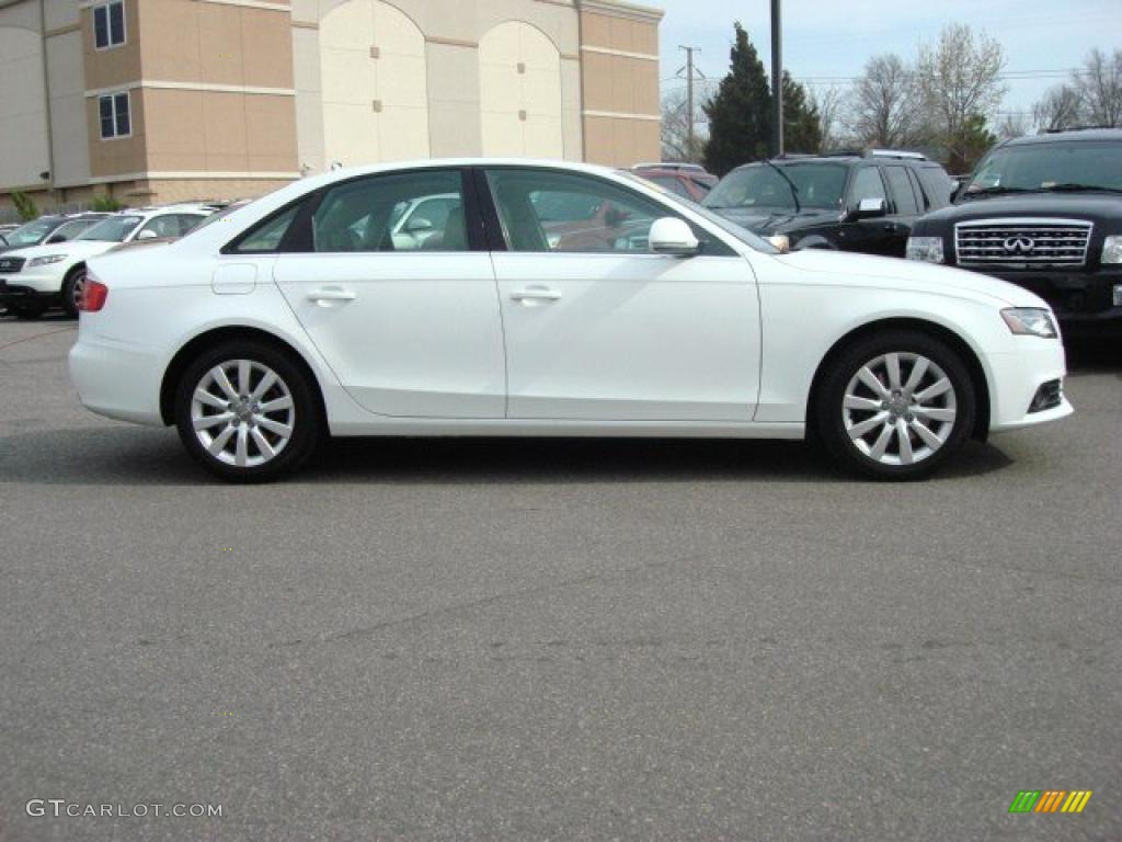 Ibis White 2009 Audi A4 2.0T Sedan Exterior Photo #47038176
