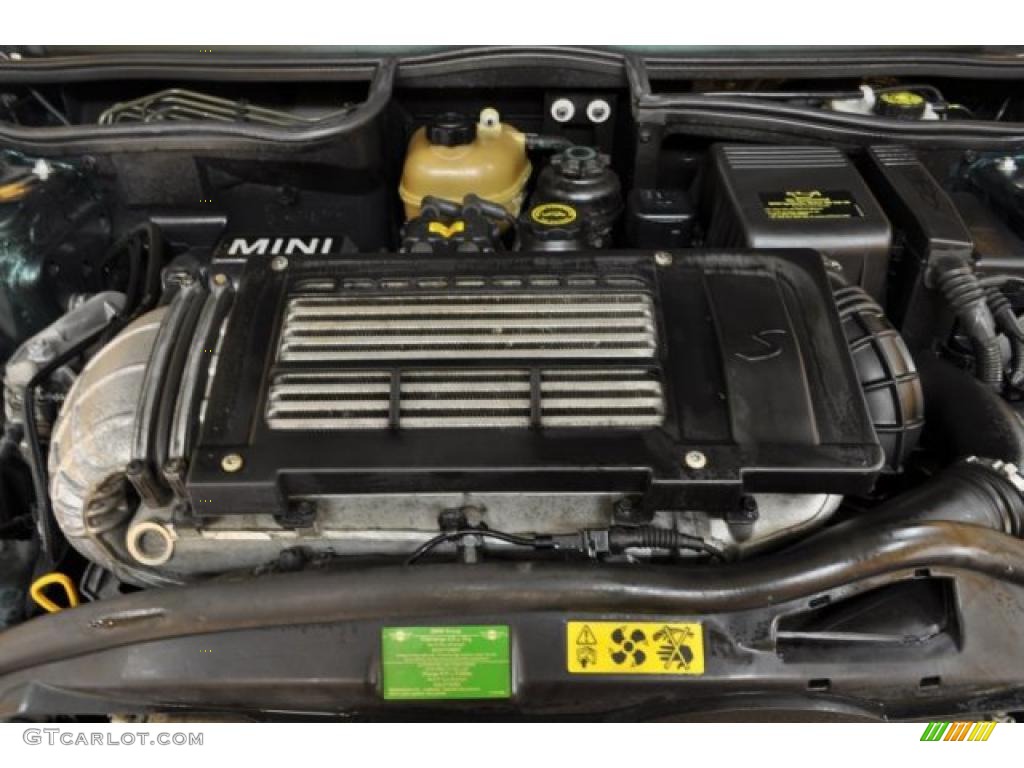 2006 Cooper S Hardtop - British Racing Green Metallic / Panther Black photo #17