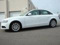 Ibis White - A4 2.0T Sedan Photo No. 7