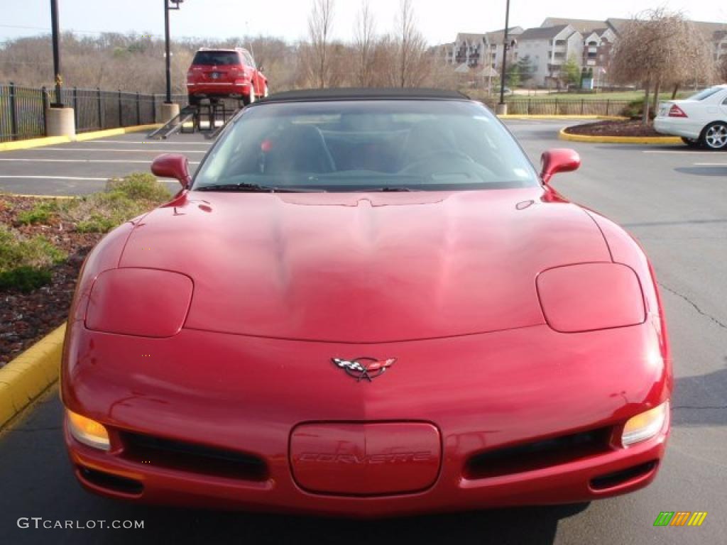 Magnetic Red II Metallic 2002 Chevrolet Corvette Convertible Exterior Photo #47038332