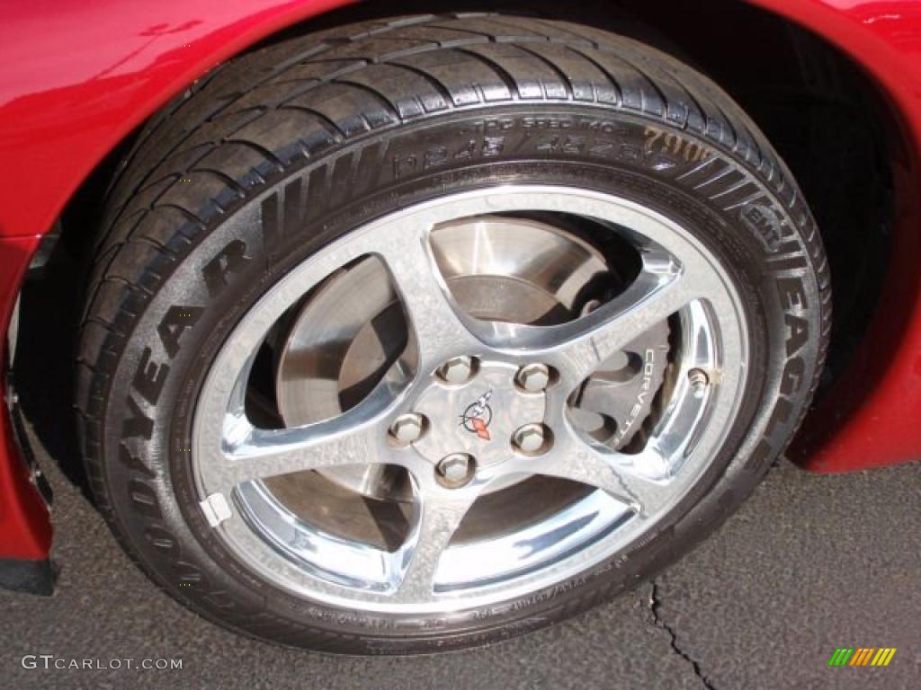 2002 Chevrolet Corvette Convertible Wheel Photo #47038404