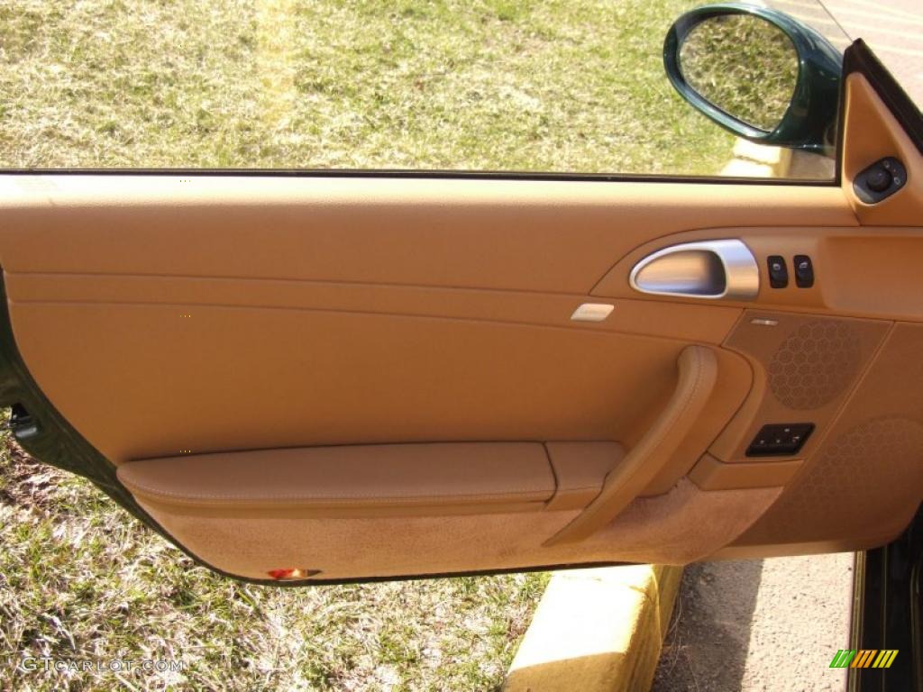 2009 Porsche 911 Carrera S Coupe Sand Beige Door Panel Photo #47038887