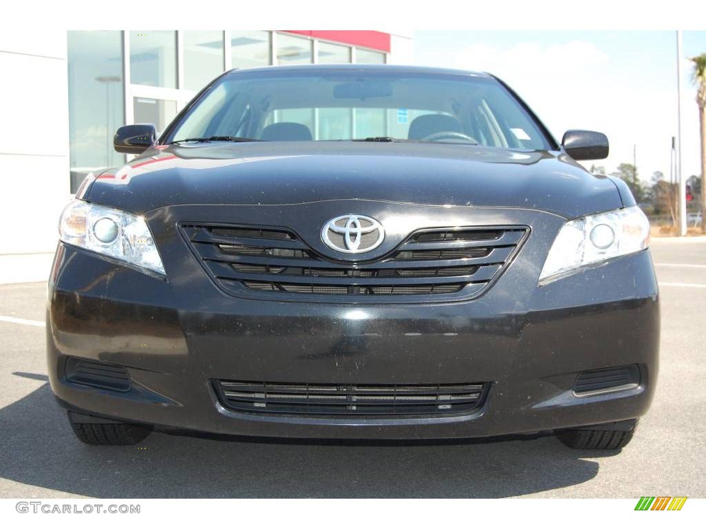 2007 Camry LE - Black / Bisque photo #2