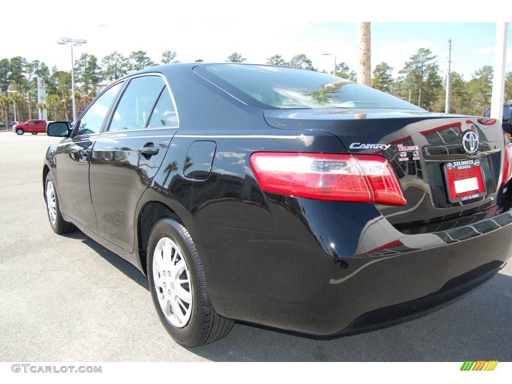 2007 Camry LE - Black / Bisque photo #4