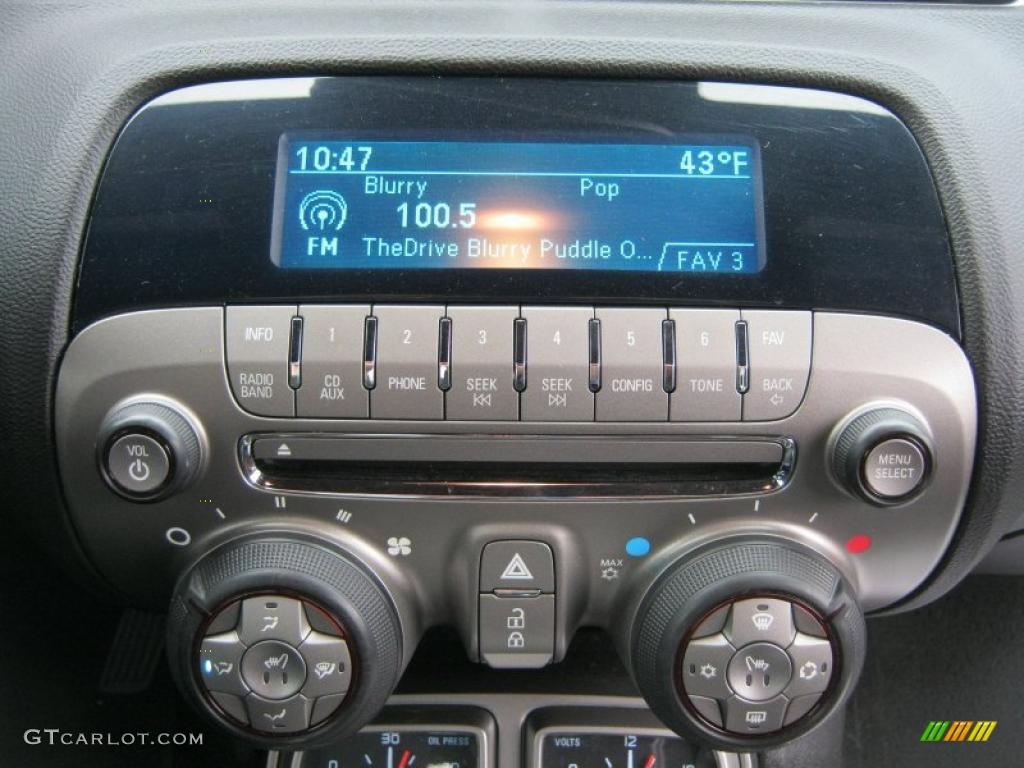 2010 Camaro LT/RS Coupe - Imperial Blue Metallic / Black photo #5