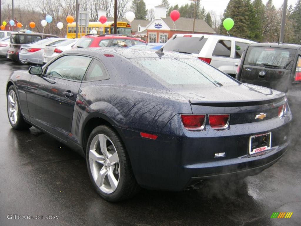 2010 Camaro LT/RS Coupe - Imperial Blue Metallic / Black photo #15