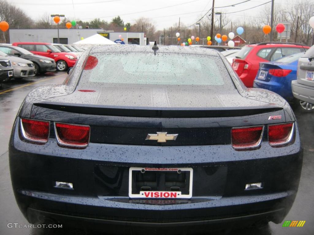 2010 Camaro LT/RS Coupe - Imperial Blue Metallic / Black photo #16