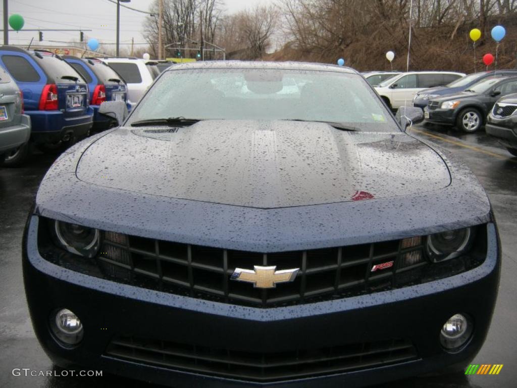 2010 Camaro LT/RS Coupe - Imperial Blue Metallic / Black photo #18