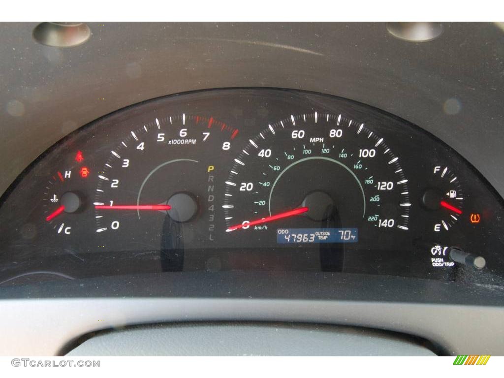 2007 Camry LE - Black / Bisque photo #11