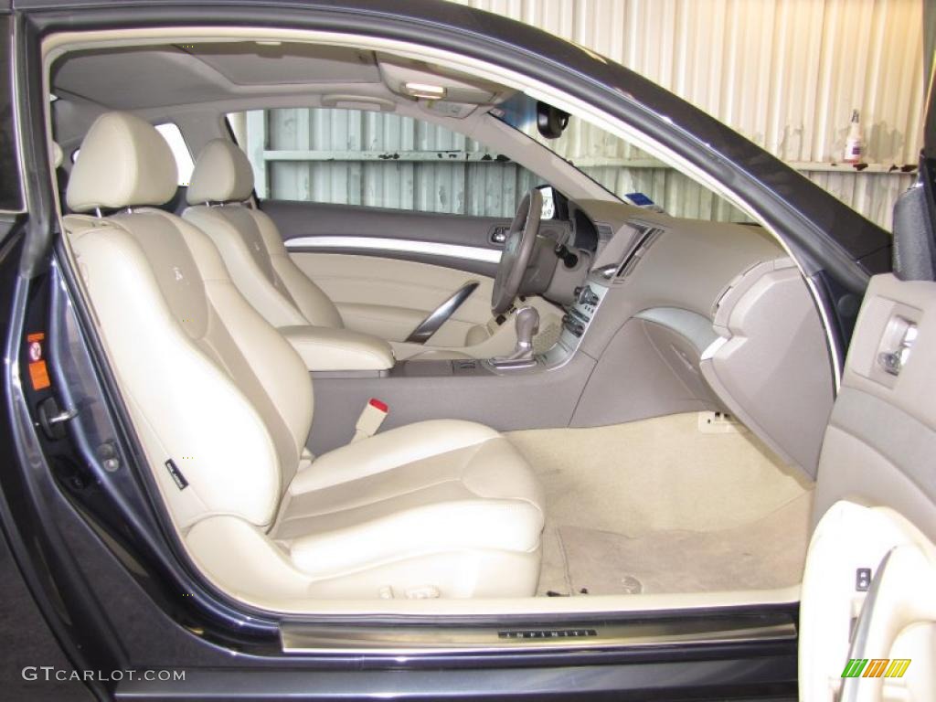 Wheat Interior 2008 Infiniti G 37 Journey Coupe Photo #47040321