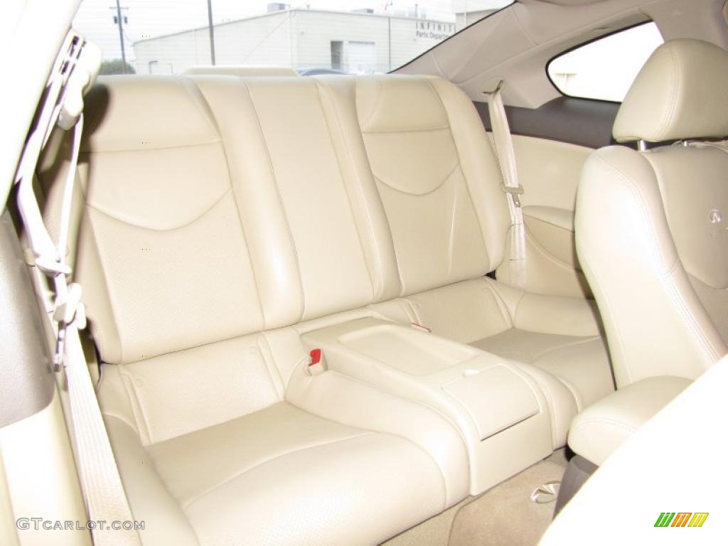 Wheat Interior 2008 Infiniti G 37 Journey Coupe Photo #47040336