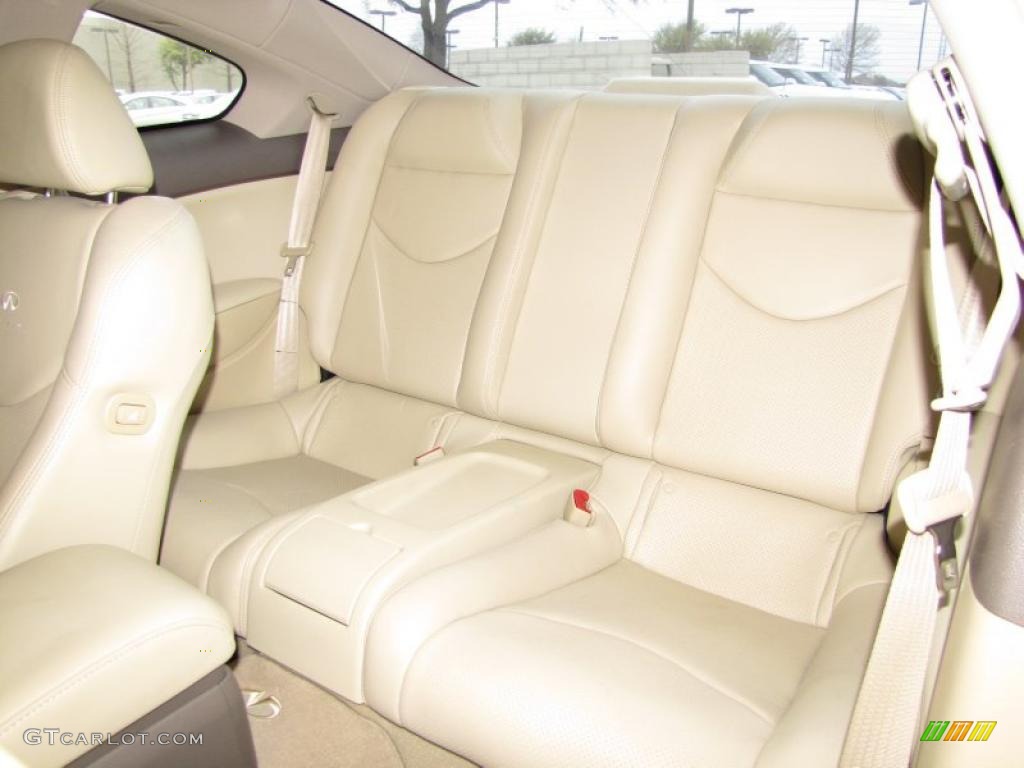 Wheat Interior 2008 Infiniti G 37 Journey Coupe Photo #47040351