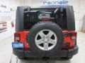 Flame Red - Wrangler Unlimited Rubicon 4x4 Photo No. 2