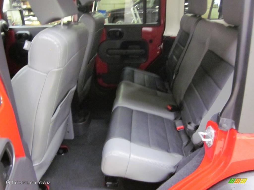 Dark Slate Gray/Medium Slate Gray Interior 2010 Jeep Wrangler Unlimited Rubicon 4x4 Photo #47040558